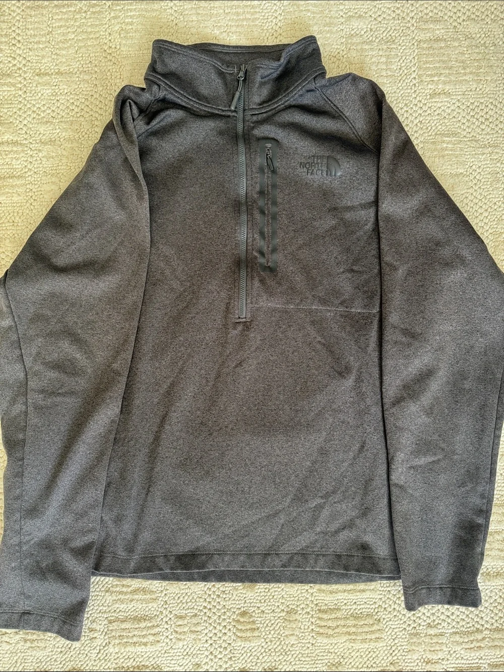 The North Face Men's Quarter-Zip Pullover - Charcoal